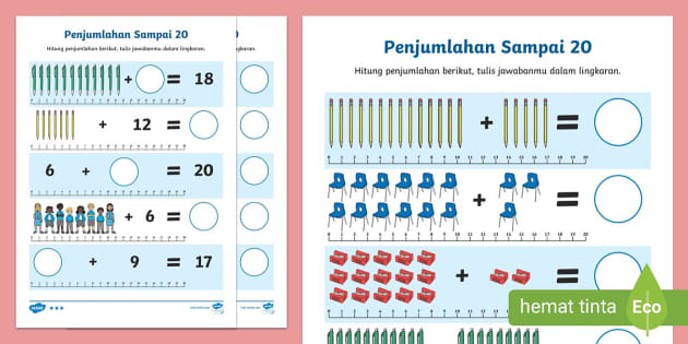 soal penjumlahan kelas 1
