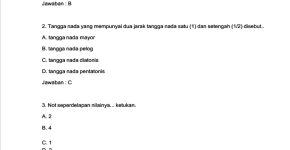 Soal Seni Budaya Kelas 4 Semester 2 PDF