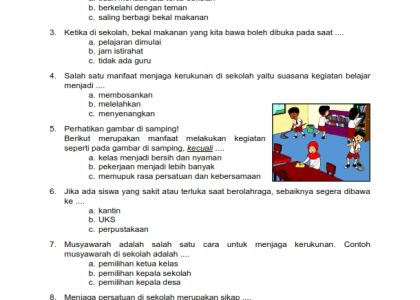 soal tematik 1 kelas 2