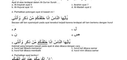 Memperdalam Pemahaman Panduan Lengkap Soal Agama Islam Kelas 4