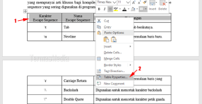 Mengulang Baris Judul Tabel Microsoft Word Di Setiap Halaman