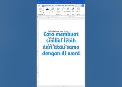 5 Cara Menyamakan Sama Dengan di Word di 2026 yang Jarang Diketahui