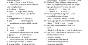 Mengenal Tuhan Lebih Dekat Soal Agama Kristen Protestan untuk Kelas 3 SD