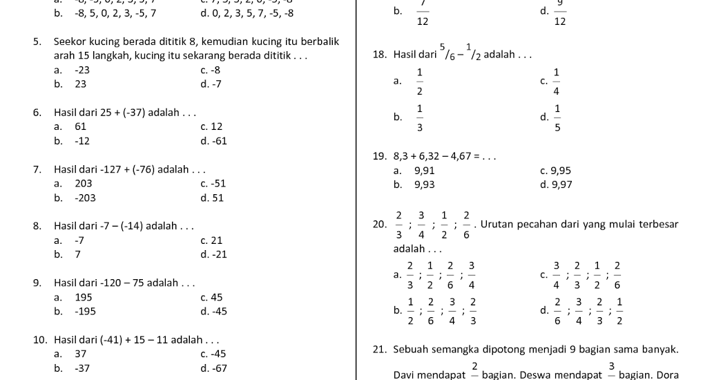 5 Kesalahan Fatal Saat Mengerjakan Soal Matematika Kelas 4 Semester 2 Tematik 2026