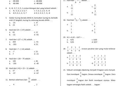 5 Kesalahan Fatal Saat Mengerjakan Soal Matematika Kelas 4 Semester 2 Tematik 2026