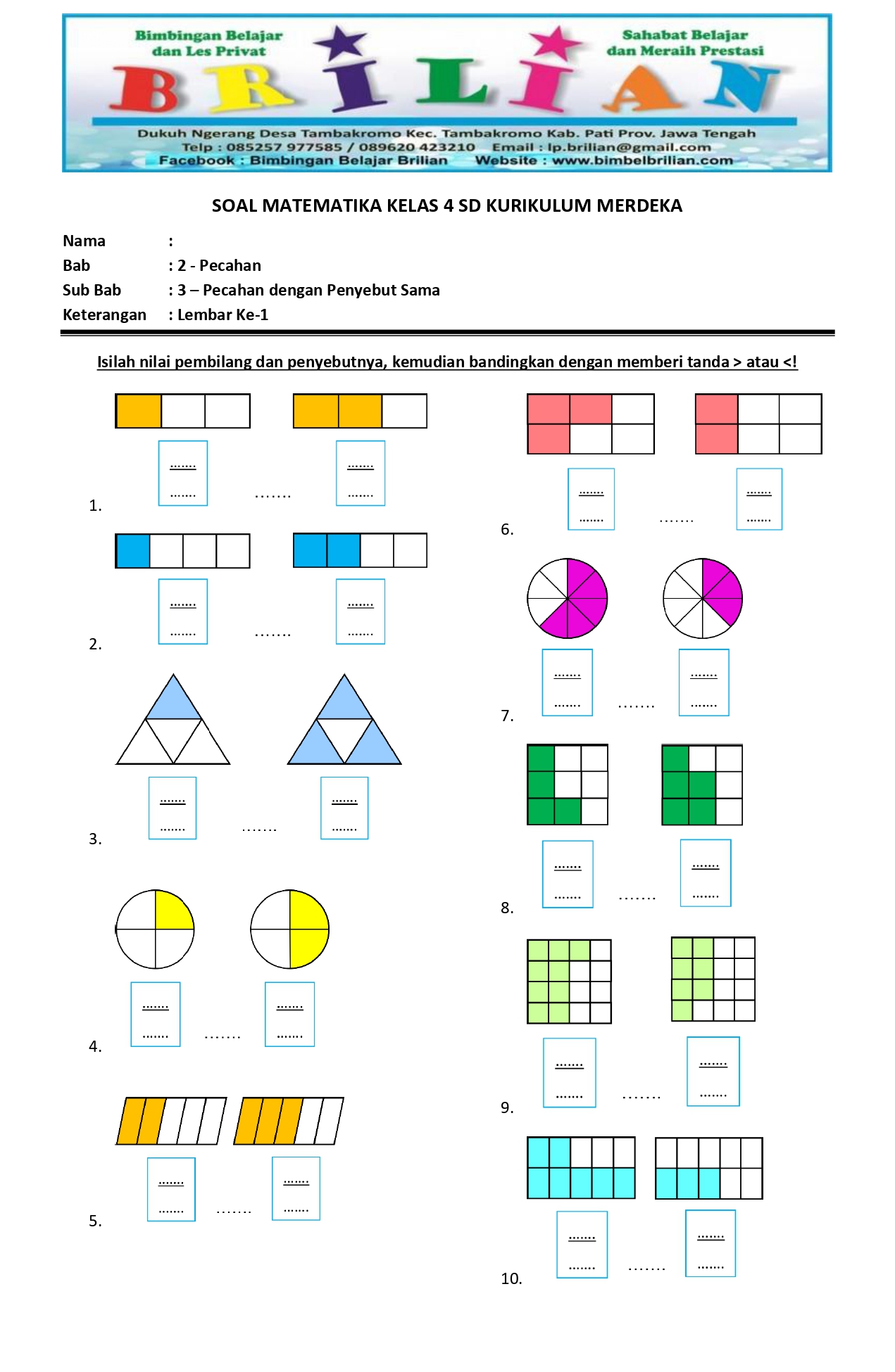 Membangun Fondasi Numerik Panduan Lengkap Kisi-Kisi Soal Matematika