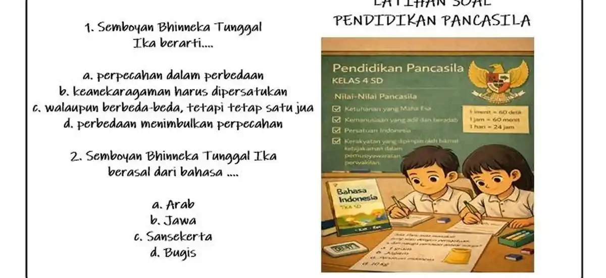 5 Rahasia Soal Kelas 4 Semester 2 dan Kunci Jawaban yang Wajib Dikuasai di 2026