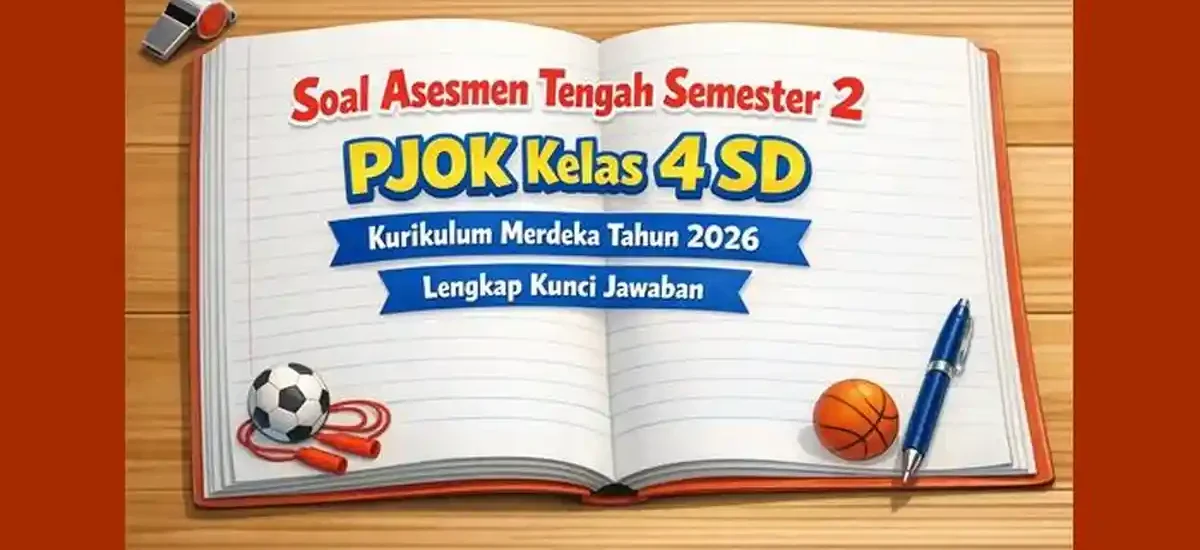 5 Soal Penjaskes Kelas 4 Semester 2 dan Kunci Jawaban 2021 yang Paling Sering Diujikan