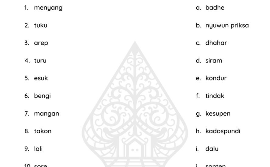 7 Trik Jitu Taklukkan Soal Bahasa Jawa Kelas 4 Semester 2 di Tahun 2026