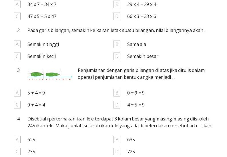 Akhirnya Ditemukan Rahasia Soal Matematika Kelas 3 Garis Bilangan 2026