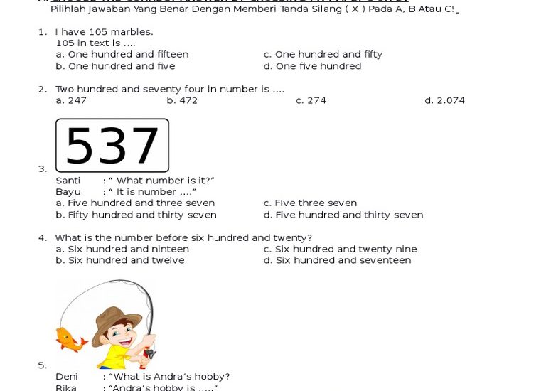 Rahasia Soal Essay Bahasa Inggris Kelas 4 Semester 1 di 2026 yang Wajib Diketahui