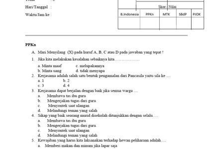 Wajib Tahu 5 Rahasia Soal Tema 2 Kelas 3 di 2026