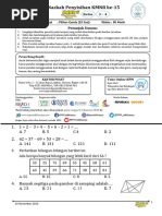Soal Semifinal KMNR Kelas 3-4 PDF