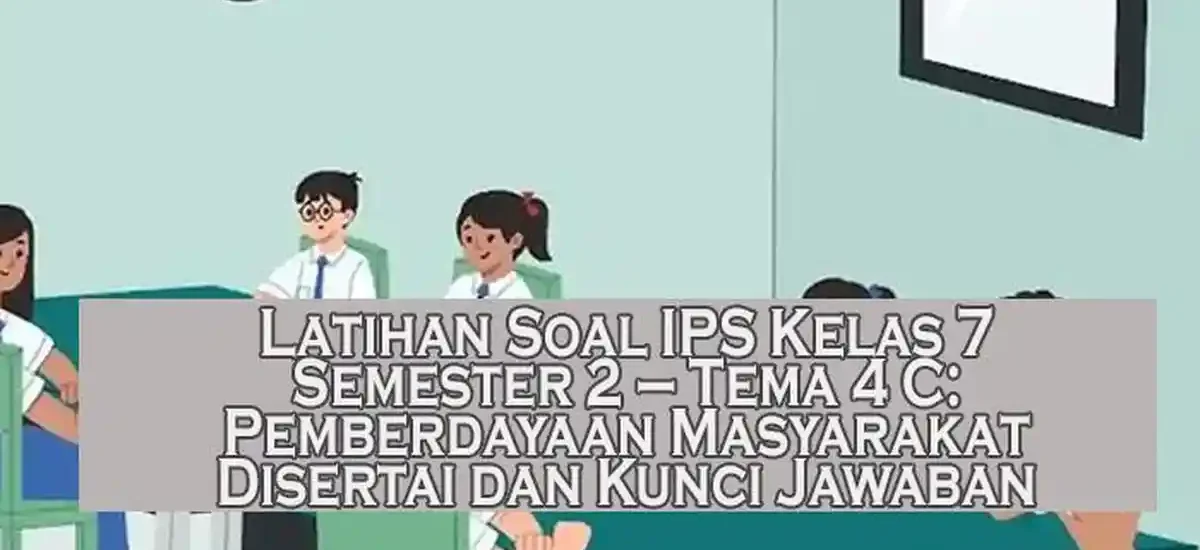 3 Soal IPS Tema 2 Kelas 6 dari Bank Soal SDN Candi I Karangmojo yang Wajib Dikuasai