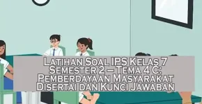 Latihan Soal IPS Kelas 7 Semester 2 Tema 4 C Pemberdayaan Masyarakat