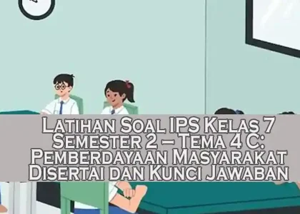 3 Soal IPS Tema 2 Kelas 6 dari Bank Soal SDN Candi I Karangmojo yang Wajib Dikuasai