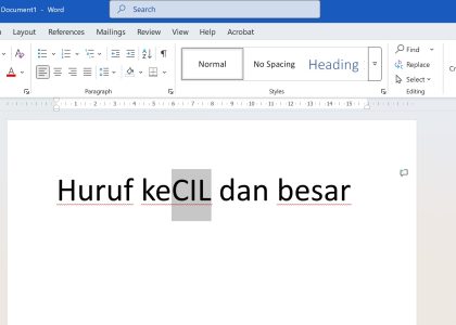 5 Cara Cepat Mengubah Kapitalisasi Huruf di Microsoft Word yang Jarang Diketahui