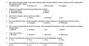 Ayo Jago Mengukur Waktu Latihan Soal Seru untuk Kelas 3 SD