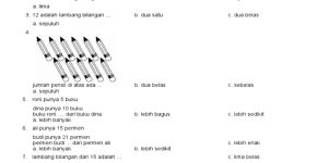 Soal Ulangan Matematika Kelas 1 PDF