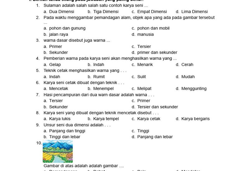 5 Trik Rahasia Membuat Soal Seni Budaya Kelas 2 SD yang Wajib Diketahui Guru di Tahun 2026