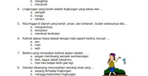 Soal Tematik Kelas 1 Sd - Piffle me