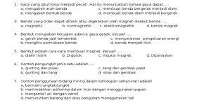 Latihan Soal Ipa Kelas 8 Semester 2 Dalchaebi