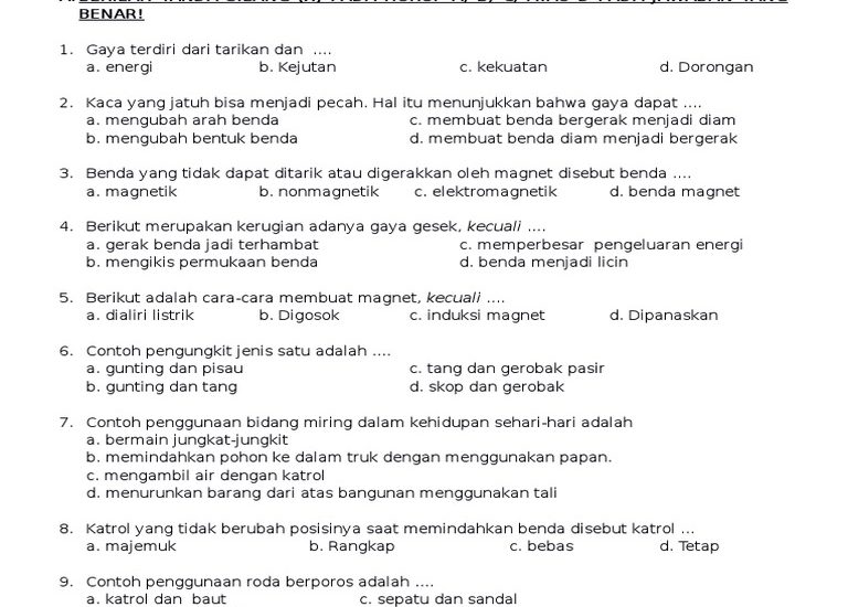 7 Contoh Soal IPA Kelas 8 Semester 2 Paling Sering Muncul di Ujian 2026