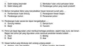 20 Latihan Soal BAB 5 IPAS Kelas 6 SD Semester 2 Kurikukulum Merdeka