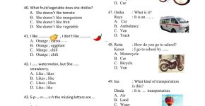 Kumpulan Soal Bahasa Inggris kelas 3 worksheet Materi guru Bahasa