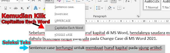 7 Cara Mengubah Kapital Huruf di MS Word yang Jarang Diketahui, Ternyata Semudah Ini