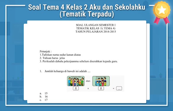 Mudah Kuasai Sifat Segitiga Sama Kaki dengan contoh soal tematik tema 4 kelas 2 sd