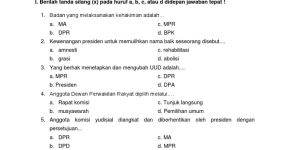 Soal Pkn Kelas 4 Semester 2 Dalchaebi