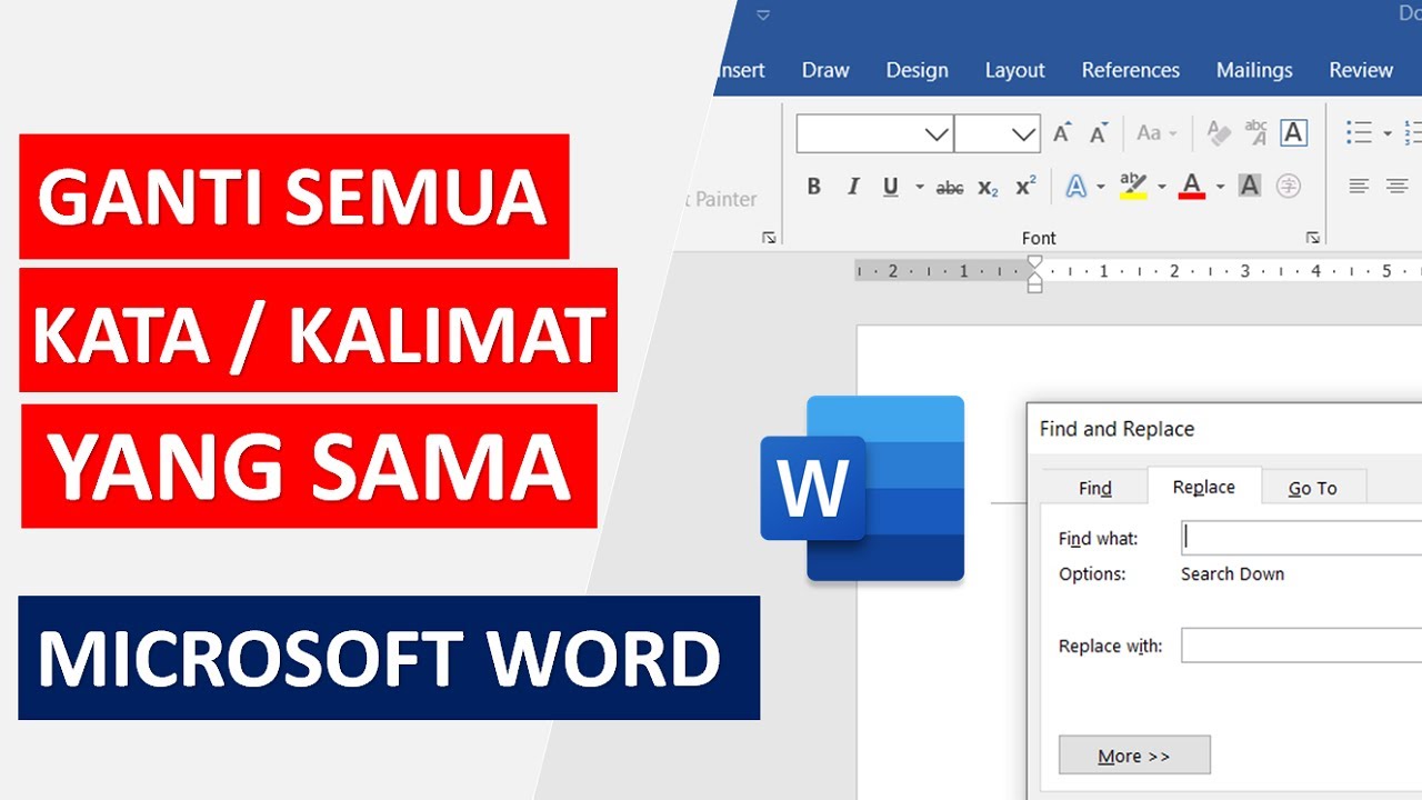 Mengganti Semua Kata Yang Sama Di Word Mengganti Semua Kata Yang Sama Di Word