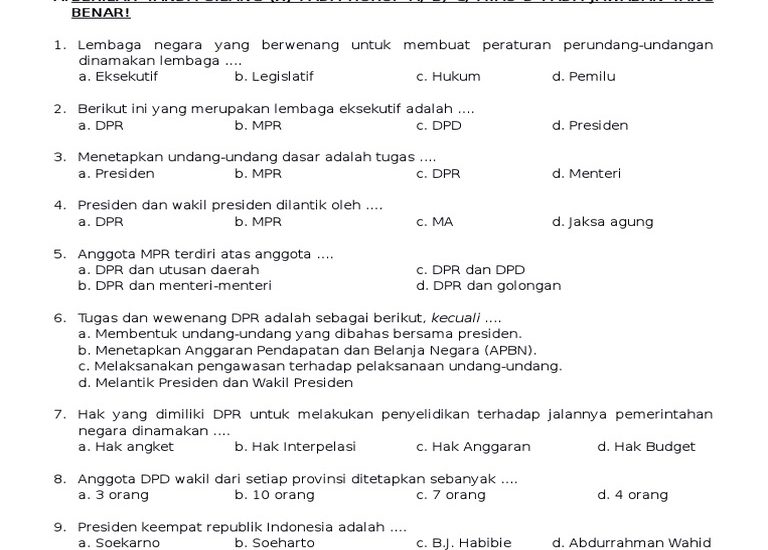 7 Materi Kisi Kisi Soal PKN Kelas 4 Semester 2 yang Wajib Dikuasai Sebelum Ulangan Akhir 2026